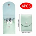 thumbnail image 1 of Juego de manicura profesional, Kit de función completa de acero inoxidable con bolsa plegable, Kits de cortador de manicura, tijeras, herramienta de maquillaje y belleza,4pcs, 1 of 7