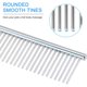 thumbnail image 3 of Stainless Steel Dog Comb Pet Grooming Brush Grooming Tools for Small Medium Large Animals Cats Horses (S), 3 of 5