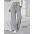 thumbnail image 4 of Solid Drawstring Slant Pocket Sweatpants, 4 of 7