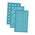 thumbnail image 1 of 3 Pieces Silk Screen Stencils for Polymer Clay Silk Screen Polymer Clay Reusable leaf, 1 of 8