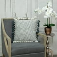 thumbnail image 2 of Parkland Collection PILC21107P Arwen Transitional Throw Pillow, Grey & Slate, 2 of 9