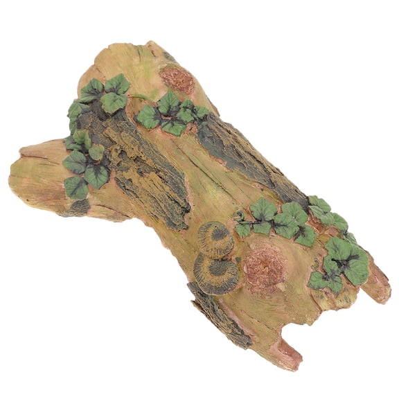 Niceauty Terrarium Decor Reptile Log Hides Multi 1Set