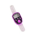 thumbnail image 1 of Mini Stitch Marker Row Fingertip Counter with LED Light LCD Electronic Digital Display Tally Timing for Golf Knitting Weave Rose Red 4.5*3.5*1.2cm, 1 of 9