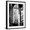 Black Frame, variant on Art.com Coffee Shop Bar Sign, Union Square, Manhattan, New York, US, Old Black and White Photography Photographic Print by Philippe Hugonnard, 12" x 16"