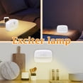 thumbnail image 6 of Motion Sensor Night Light Battery Powered Warm Orange Light For Bedroom Bathroom Closet Staircase Hallway 1 Pack, 6 of 6