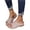 Pink, variant on Wedge Sandals for Women Hollow Out Slip On Sandal Summer Casual Beach Walking Shoes