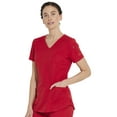 thumbnail image 6 of Dickies Dynamix Scrubs Top for Women V-Neck DK730, 6 of 8