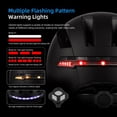 thumbnail image 3 of Cycling Helmet with LED Turn Signal Breathable & Comfortable Intelligent Safety Helmet Waterproof with Front & Rear Light Multiple Light Modes Remote Controller for Men Women Bike Electric Scooter, 3 of 9