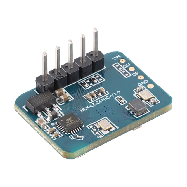 WDOplteas Módulo del sensor milimétrica del sensor humano HLK-LD2410C 24Ghz