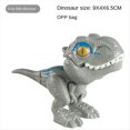 thumbnail image 2 of Juguetes para Morder los Dedos con Forma de Huevo de Dinosaurio para Niños, Simulación de Tiranosaurio, Dinosaurio Tiranosaurio, Juguetes Divertidos para Niños, Color Gris, 2 of 8