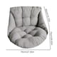 thumbnail image 1 of Cojín de asiento de cesta colgante para columpio, almohadilla de silla gruesa para el hogar, salas de estar, camas colgantes, mecedoras, alfombrilla de columpio al aire libre Fivean unisex, 1 of 2