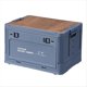 thumbnail image 1 of Acampar Al Aire Libre Plegable Mesa Turística Caja de Almacenamiento de Coches Caja de Almacenamiento de Viaje Al Aire Libre Equipo de Camping Azul, S, 1 of 5