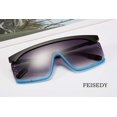 thumbnail image 6 of FEISEDY One Piece Sunglasses Oversized Shades Goggles Men Women B2515, 6 of 14