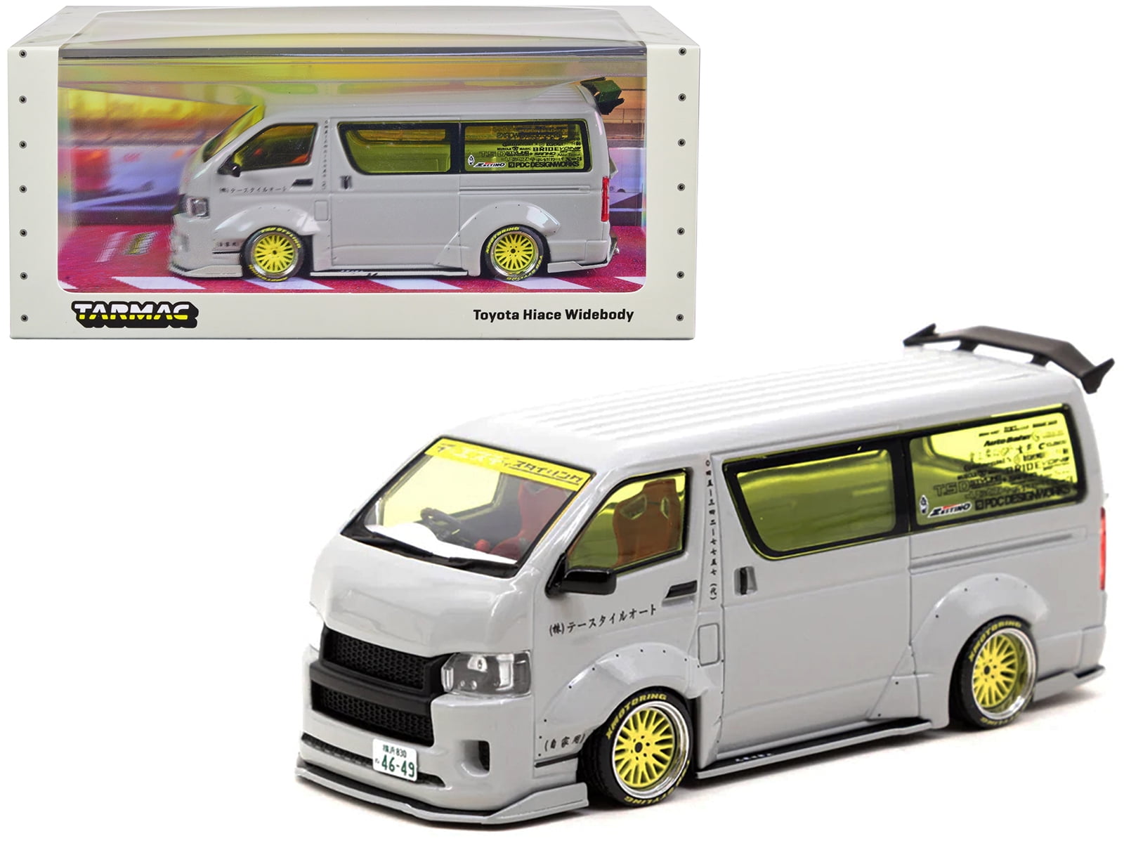 Toyota Hiace Widebody Van RHD (Right Hand Drive) Gray