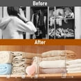 thumbnail image 5 of 6Pcs Acrylic Shelf Dividers for Closet Organization, Clear Closet Shelf Divider Organizer, 5 of 7