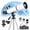 Black, variant on STORGENER Telescope, Telescope for Adults, Kids Telescope, Monocular Telescope, 70mm Large Aperture, 150X Resolution, Suitable for Children Beginners