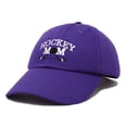 thumbnail image 5 of Dalix Hockey Mom Embroidered Womens Cotton Dad Hat Baseball Cap Adjustable in Purple, 5 of 5