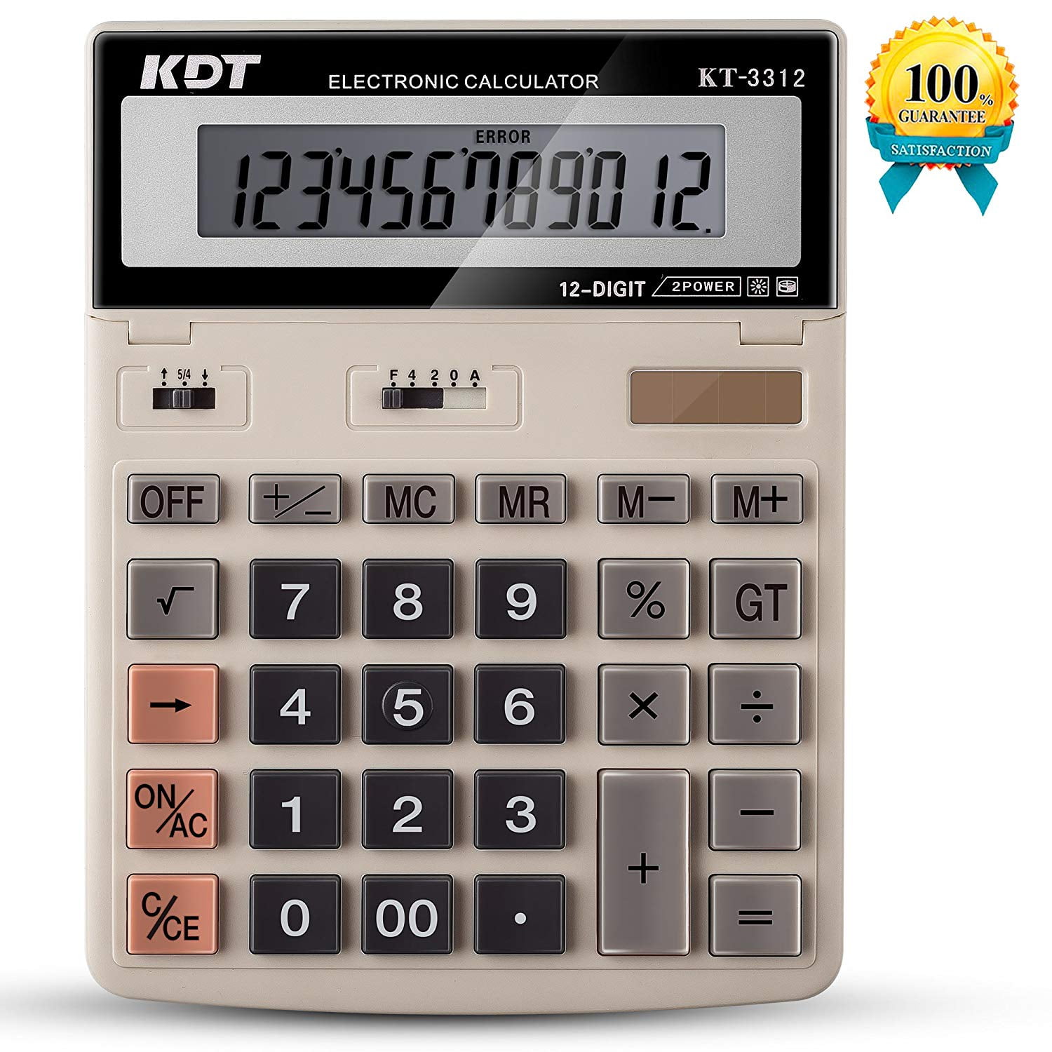 Calculator KDT Handheld Standard Function Desktop Calculators Solar