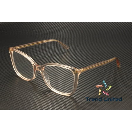 GUCCI GG0026O 013 Cat Eye Acetate Nude Demo Lens 53 mm Women's Eyeglasses
