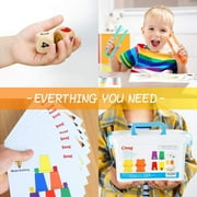 BMAG 60 Pcs Counting Bears Sets with Matching Sorting Cups, STEM Educational Toys for Toddler Preschool