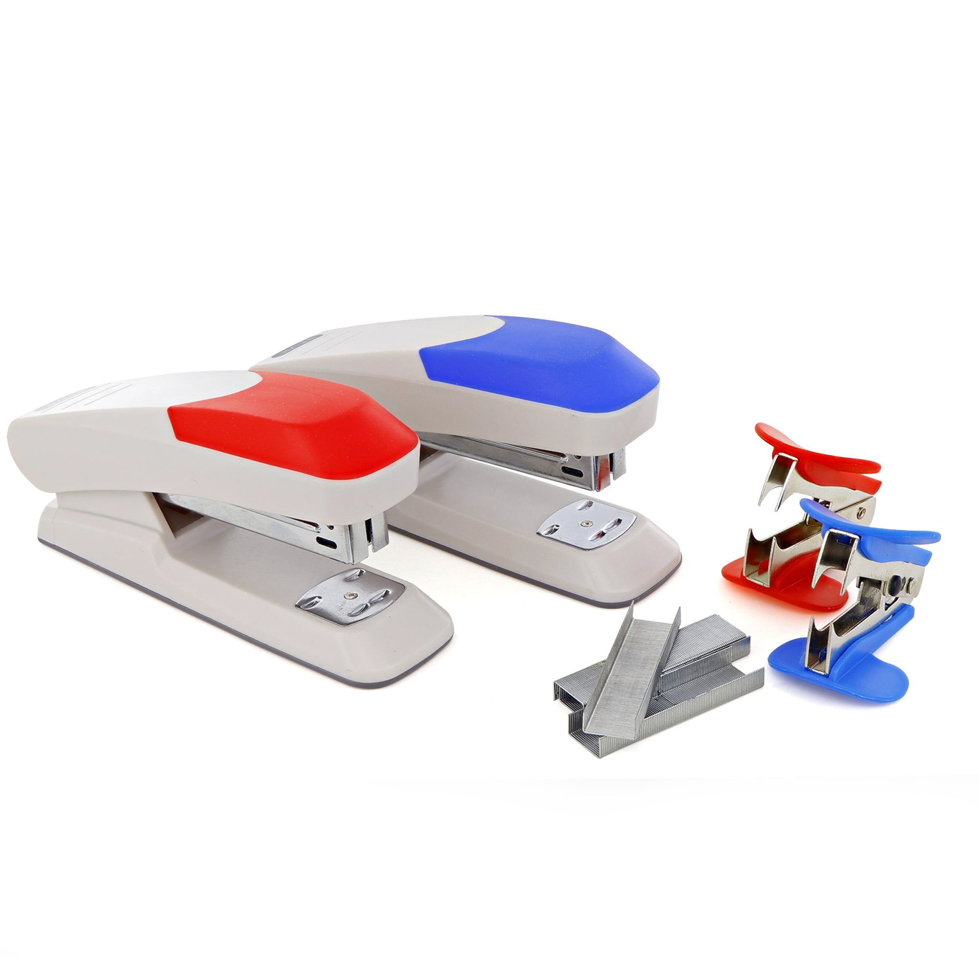 Emraw Office Comfort Grip Desktop Standard Stapler with Staples Remover