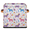 Multicolor 3, variant on CURLYOOT Floral Ladybugs Cube Storage Bin 11 Inch Fabric Storage Cube for Shelves Decorative Foldable Basket with Leather Handle for Closet Shelves Organizer
