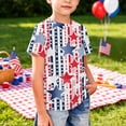 thumbnail image 5 of CCRFTGI Usa Flag Shirts for Child Boys Girls Size 10-12 Patriotic Cute Tops 4th Of July American Flag Stars Striped Tshirt Red White and Blue Summer Shirts Festival Tee Tops Light Blue 9-10 Years, 5 of 6