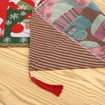 thumbnail image 3 of Mantel para personas mayores con patrón de punto, bandera de mesa, Navidad, invierno, vacaciones de temporada para decoración de fiestas familiares en interiores y exteriores, 180X35CM, 3 of 5