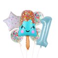 thumbnail image 4 of 1/6 piezas de globos de helado de caramelo de 40 pulgadas, globos de confeti con números del 0 al 9, decoración para fiesta de cumpleaños de niña de verano, juguetes para niños, baby shower, 4 of 5