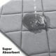 thumbnail image 5 of Juego de 5 alfombrillas de baño de espuma antideslizantes, suaves, absorbentes, lavables a máquina y de secado rápido para un baño familiar seguro y cómodo. Aestivo | Gris | AESTIVO, 5 of 7