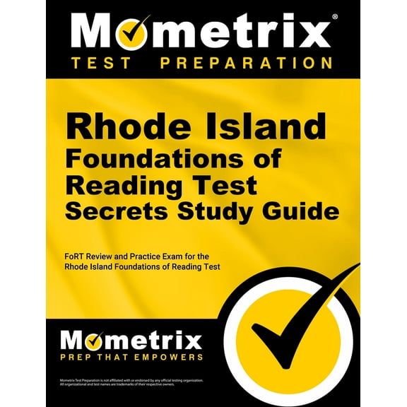 Rhode Island Foundations of Reading Test Secrets Study Guide : Fort Review and Practice Exam for the Rhode Island Foundations of Reading Test (Paperback)