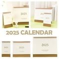 Clearance! 2025 Desk Calendar Office Daily Planner Standing Flip 2025 Desktop Calendar d F8R8