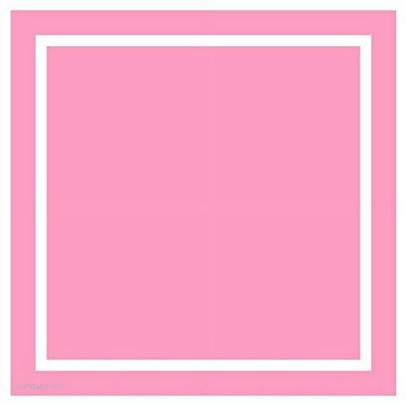 Bubblegum Pink Solid Color Square Gift Label Stickers, 40-Pack
