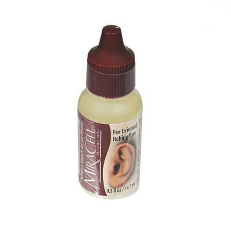 ProEar-for Itchy, Irritated Ears .5 OZ, 1/2 Ounce Bottle of ProEar by MiraCell. By (Best Ear Drops For Itchy Ears)