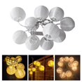 thumbnail image 2 of Lantern String Lights 2M 10 LED Lantern Ball Light Decoration For Outdoor Garden, 2 of 3
