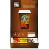 Starbucks Via Ready Brew Italian Roast Instant Coffee, 50 Ct