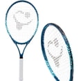 thumbnail image 1 of Kids Tennis Racket with Training Videos - 25 Inch Aluminum Youth Tennis Racket, Neoprene Handle - Junior Tennis Racket for Kids Age 5-12 - Childrens Tennis Rackets by Street Tennis Club, Navy Blue, 1 of 5