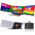 thumbnail image 1 of Extensor de pantalla para laptop Sharanix de 15.6" FHD IPS con doble monitor, 1 of 9