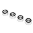 thumbnail image 1 of Speaker Isolation Spike Pads, Prevent Rattling Increase Air  Aluminum Alloy Silver Speaker Isolation Feet  for CD DVD Player, 1 of 7