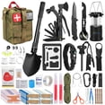 thumbnail image 1 of Kit de supervivencia Abpir, 170 piezas, equipo táctico de primeros auxilios para exteriores, 1 of 6