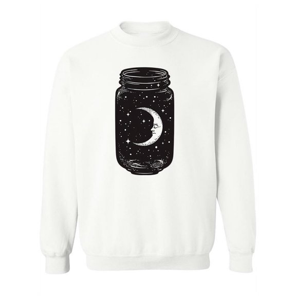 Crescent Moon And Star! Sweatshirt Women -Image by Shutterstock, Female Small