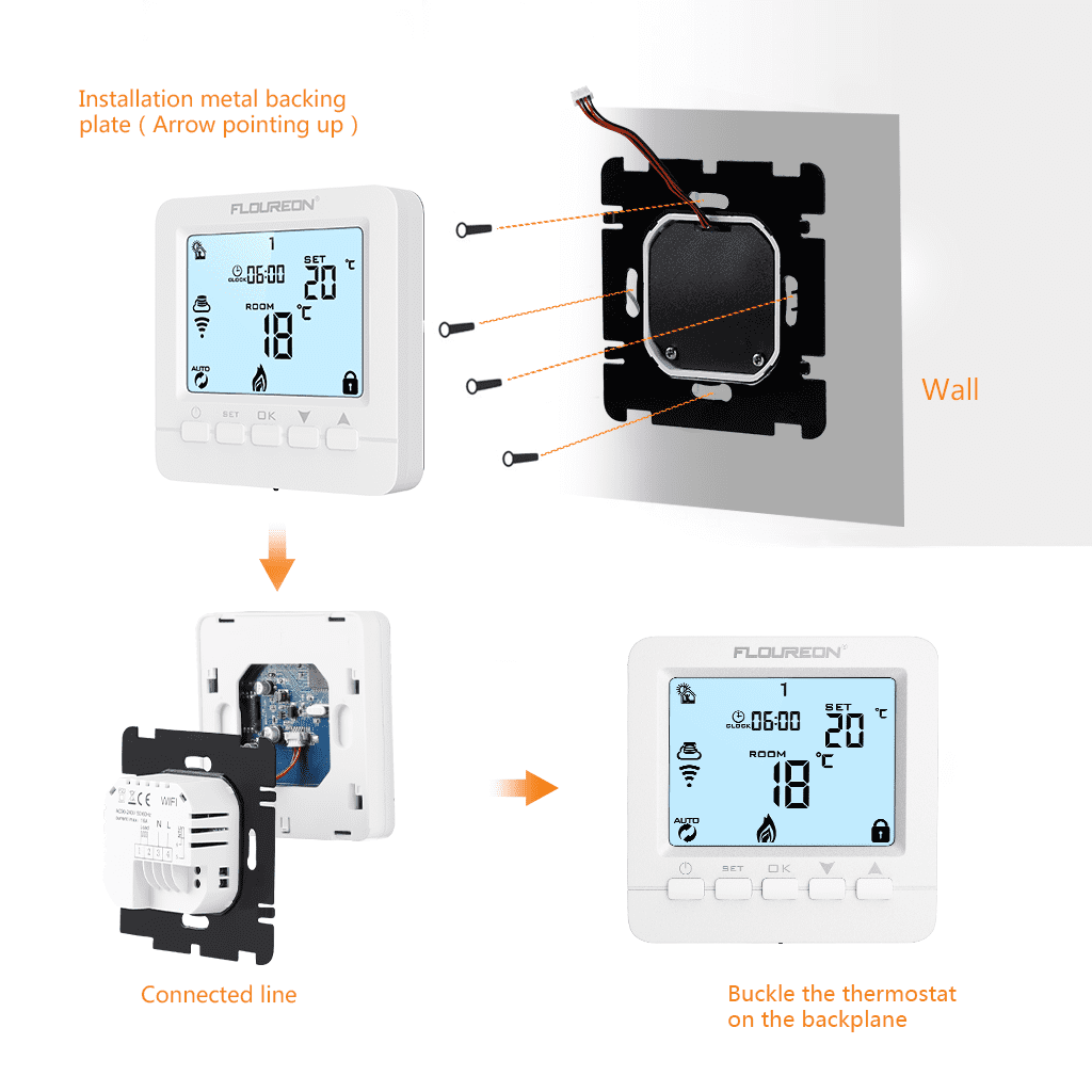 floureon thermostat google home
