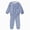 Blue, variant on Gerichy Kids Toddler Pajamas Boys Girls Fleece Pajama Set Winter Warm Sleepwear Pjs Set Plush Tops Pants Outfits Loungewear 2T-10T