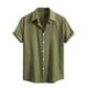 thumbnail image 2 of pstuiky Camisa de manga corta para hombre, Camisa informal de manga corta con botones y estampado playero para hombre camisas casuales para hombre xl, 2 of 8