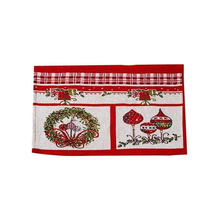 

Kitchen Mats Dining Table Set under 100 Setting for 4 Pottery Chargers Dinning Table with 6 Placement Mats Rubber Mat Christmas Decoration Supplies Knitted Cloth Placemat Knitted Placemat