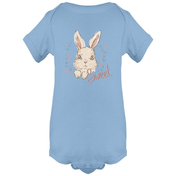 Sweet Bunny Bodysuit Infant -Image by Shutterstock,  6 Months