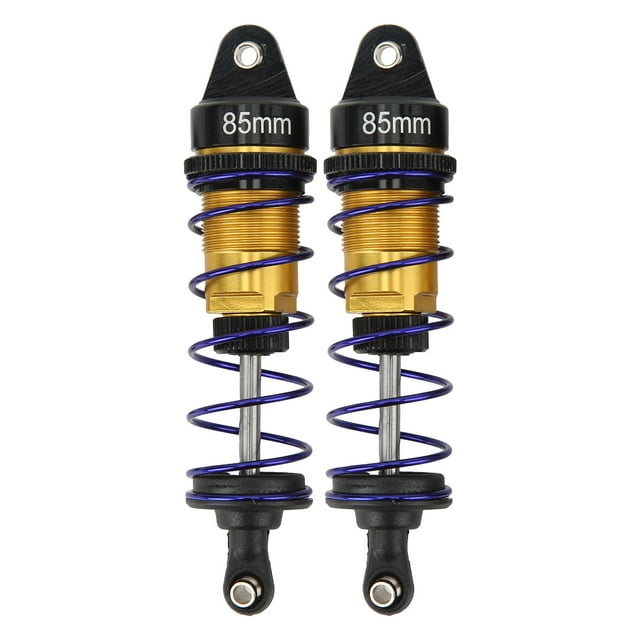 Upgrades 2Pcs RC Car Adjustable Aluminum Alloy Rust Prevention RC Car Spring Damper for 1/10 RC Car