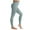 Blue, variant on WIZUTIZ Womens Sweatpants Plain Trendy Slim Yoga Trousers Elastic Spandex High Waist 7/8 Length Pants Solid Pants for Lady Running Travel Gray