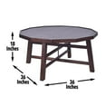 thumbnail image 4 of Pemberly Row 3-Piece Burnt Caramel Finish Wood Occasional Table Set, 4 of 6