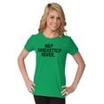 thumbnail image 3 of Me Sarcastic Never Humorous Attitude Womens Slim Fit Graphic Tee Brisco Brands S, 3 of 5